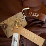 SKIMS Cocoa Brown  Button-Up pj shirt Photo 2