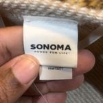 Sonoma NWT  Wrap Shawl Cape‎ Cream Blue One Size Long Photo 3