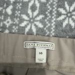 Dana Buchman NWT  Mid Rise Ankle Dress Pant Khakis Tan Size 16 Workwear Casual Photo 2