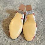 Reindee Lusion White Red Splatter Transparent Block Mid Heel RoundToe Size 5 NEW Photo 7