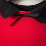 Tultex Vintage 80s 90s Scottie Dog Sz M Sweatshirt Red Collar Heart USA Made Photo 4