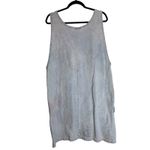 Liz & Jane Clothes Denim Pinafore Dress Embroidered Swimsuits Beach Summer ML Blue Size undefined Photo 7