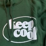 Keep cool green hoodie Size M Photo 2