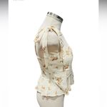 Audrey 3+1 Blouse from Revolve Crop Top Floral Size Medium Photo 3