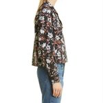 Rag and Bone NWT Jessie Floral Print Linen Blend Shirt Jacket Photo 1