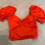 Sim & Sam  Top Crop Puff Sleeve small Photo 0