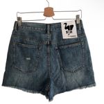 Free People x Sandrine Rose the Virgin Label | distressed denim high-rise shorts Photo 2