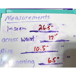 J.Crew  Women's Winnie Pants Size 10 Stretch Pull on navy cream print Photo 4