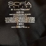 Sofia Vergara  Womens Leggings Size M 8-10 Black Nylon Spandex Hidden Pocket NWOT Photo 3