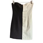Lovers + Friends Naomi Mini Dress Strapless Black/White Size XS $188 Photo 3