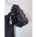 XScape Off-The-Shoulder ‘Belle’ Black Scuba Crepe Jumpsuit Size 4 NWT Photo 9