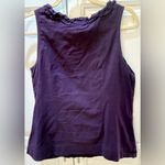 Grace Elements  cotton Purple Sleeveless Top M Photo 1