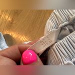 ZARA  Trafaluc Light Blue Off Shoulder Embroidered Mini Dress blue size small Photo 4