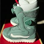 Vans Duck Green Snowboard Boots with White Accents Photo 0