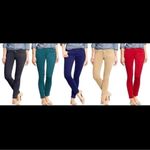 Old Navy blue corduroy rockstar pants size 6 Photo 1