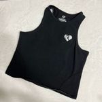 women's best Women’s Best Black Sleeveless Crop Top Athletic Small Women Photo 0
