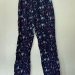 Nautica Navy and Pink Sailboat Print Pajama Pants Photo 0