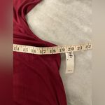 Old Navy NWT Luxe Size M Burgundy Scoop Neck Soft Flowy Stretch Tunic Tank Top Photo 9