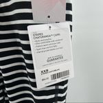 Athleta  Chaturanga Striped Capri Leggings Stripe Black & White Size XXS NWT Photo 7