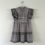 Marie Oliver Tiered Bay Organdy Check Dress Photo 3