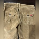 Miss Sixty  VTG Women’s Corduroy Beige Cargo w Zipper Flared Legs 29 Photo 7
