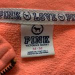 PINK - Victoria's Secret PINK Victoria’s Secret Pullover Bright Orange Sweatshirt Size Medium Photo 9