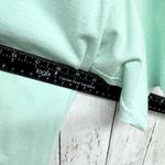 Vintage Blouse Women Chest 39" Medium Graphic Crewneck Short Sleeve Tee Shirt Green Photo 4