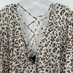 NWT Palisades Beach Club Animal Print Scoop Neck Swim Cover Photo 4