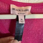 Black Label by Chico's XL Pink Knit V Photo 7