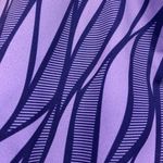 Purple Patterned Sports Bra Size M Photo 2