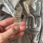 Calvin Klein  crushed velvet silver Mini Dress in Size 8 NWT Photo 13