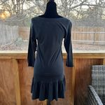 Lucky Brand  Women's Black Pleated Scoop Neck Mini Dress Size S. NEW Photo 5