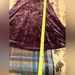 American Eagle Crushed Velvet Velour Flutter Sleeve Party Dress size M NWT Photo 11