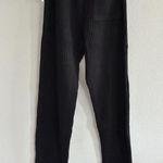 Mate the Label Organic Waffle Relaxed Jogger in Jet Black, Size Small Photo 11