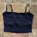 SKIMS Fits Everybody Cropped Cami Onyx Size Large Photo 1