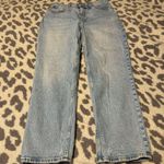 Abercrombie & Fitch  Light Blue 90’s Straight Ultra High Rise Jeans Photo 0
