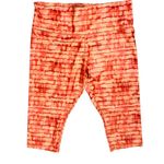 Athleta Elation Printed Capri Tight, Tahiti Island Coral SIZE 3X NWT Photo 4