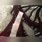 PINK - Victoria's Secret  Strappy mesh push up Bra size 32B front buckle closure Photo 11