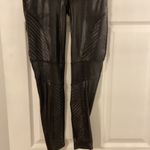 Spanx  Black Faux Leather Leggings High-Waisted BNWOT size XL Photo 2