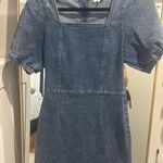 Entro Denim Mini Dress Photo 3