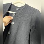 Theory  Cashmere Blend Lambeth Inclusive Duster/Cardigan Sz L Thick Knit Wool Photo 7