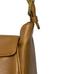 Fendi Vintage  S.A.S. Roma Caramel Leather Shoulder Bag with Buckle Flap Photo 12