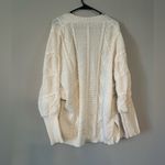 Gilli Cream Knit Cardigan Size L Photo 4