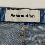 Reformation Cropped Cigarette Distressed in Savu Wash Jeans Size 25 Photo 1