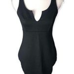 Haute Monde  Black Sleeveless Bodycon Mini Dress Photo 0