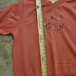Shenanigans Vintage Women's Pink Crewneck Size PXL Photo 7
