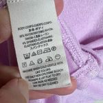 Free People Take The Plunge Tank Top XS Lilac Scoop Neck Minimalist Jersey Knit Photo 6