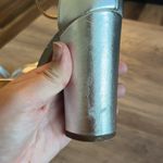 Sam Edelman Yaro Metallic Silver Heels Size 9 Photo 6