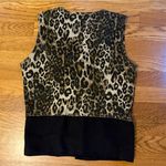 Chic Leopard Print denim waistcoat Photo 6