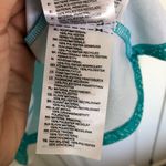 Adidas  Golf Teal and White Printed UPF Long Sleeve Polo Shirt Size M Photo 6